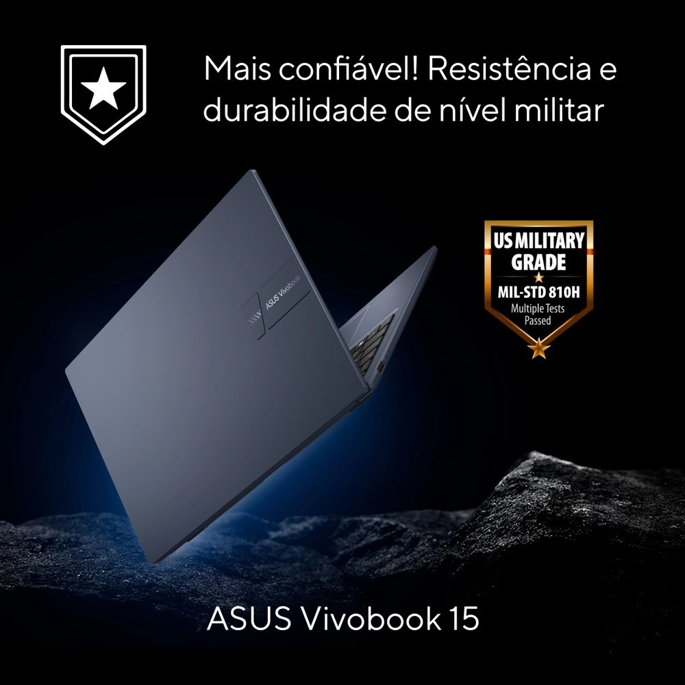 Notebook Asus Vivobook 15 Core i5 8GB 512GB SSD Tela 15,6" Windows 11 Home X1504ZA-NJ987W Azul