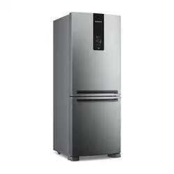 Geladeira Brastemp Frost Free Inverse A+++ 447 litros cor Inox com Smart Flow e Fresh Box - BRE57FK 220v