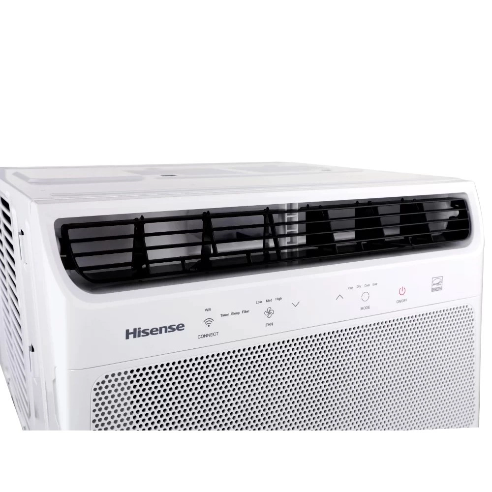 Ar Condicionado de Janela Hisense Eletrônico AW-10CW2RVGU00 10.000 Btus Branco 220V