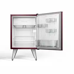 Frigobar Brastemp Retrô 76 Litros Marsala Wine - BRA08HG 220v