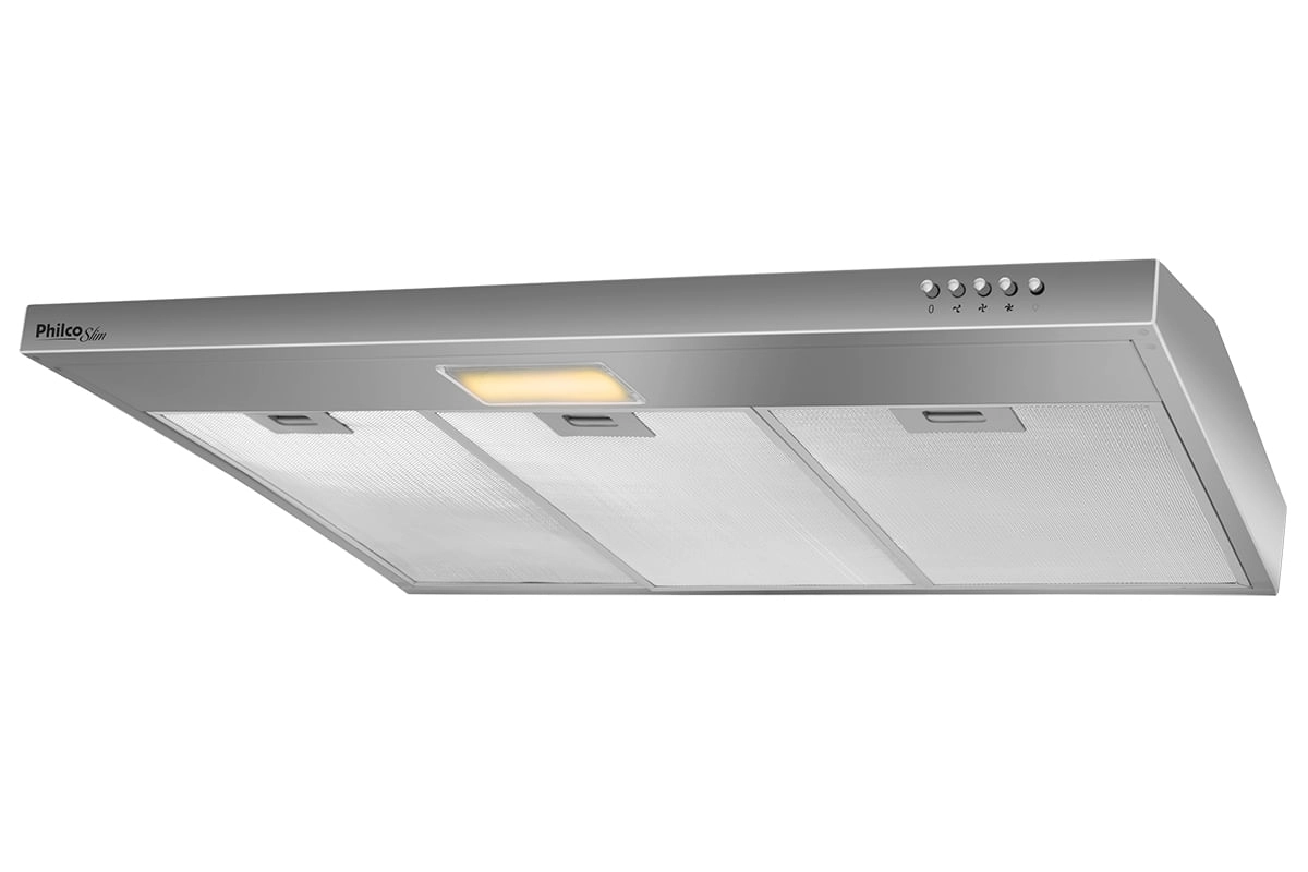 Depurador e Exaustor Philco PDR90I Slim 90cm 3 velocidades Inox 220V