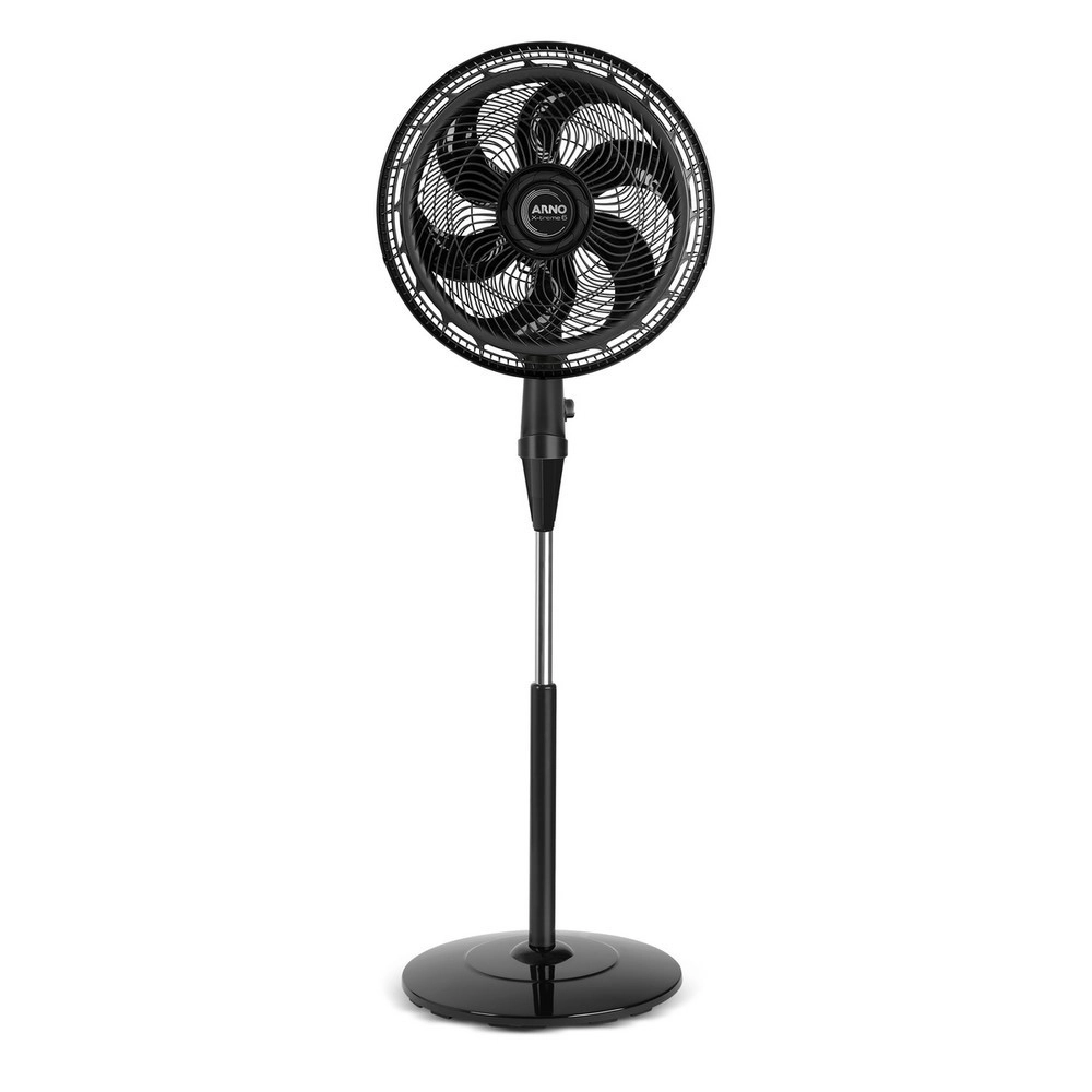 Ventilador de Coluna Arno 40CM X-treme 6 VE6C VE2480B4 6 Pás 140W Preto 220V