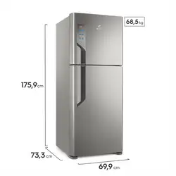 Geladeira/Refrigerador Top Freezer 431L Platinum (TF55S) 220V