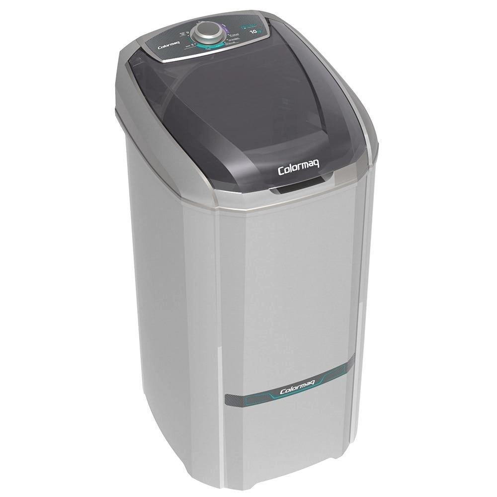 Máquina de Lavar Semi-Automática Colormaq LCS 10.0 10kg Prata 220V