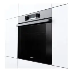 Forno De Embutir Elétrico Hisense BI64211AXBR 77L Com Convecção Self-Clean e Timer digital 220V