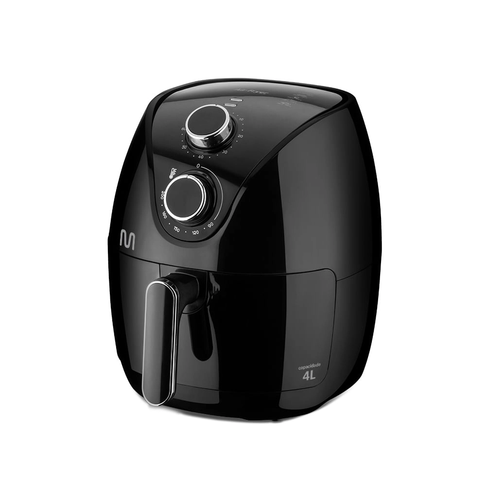 Fritadeira Elétrica Air Fryer 4 Litros 1500w-220v Preta Multi - GO202 GO202