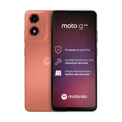 Smartphone Motorola Moto G04s 128 GB XT2421-6 Dual Chip Android 14 Tela 6,6 Coral