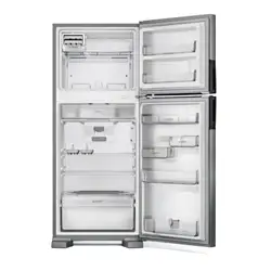 Geladeira Consul Frost Free Duplex com Espaço Flex e Controle Interno de Temperatura 410 litros cor Inox - CRM50FK 220V