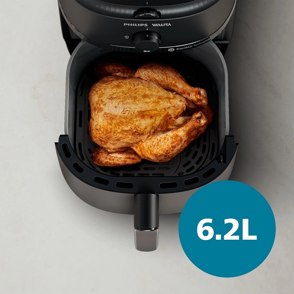 Fritadeira Eletrica Philips Walita Airfryer NA130/09 6,2L Serie 1000 XL Tecnologia RapidAir 1700W Pr