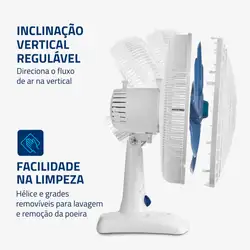 Ventilador de Mesa Mondial - 06 Pás - VSP-30-W VENT 30CM VSP-30-W 220V/60HZ SUPER POWER