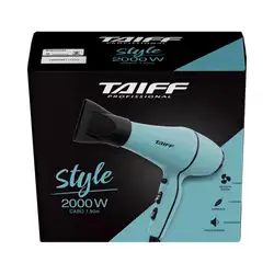 Secador de Cabelos Taiff Style Tiffany Motor AC Profissional 2000W 5 Temperaturas 220V