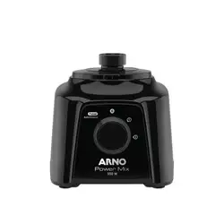 Liquidificador Arno LQ10 Power Mix 2 Velocidades + Pulsar 550W Preto 220V