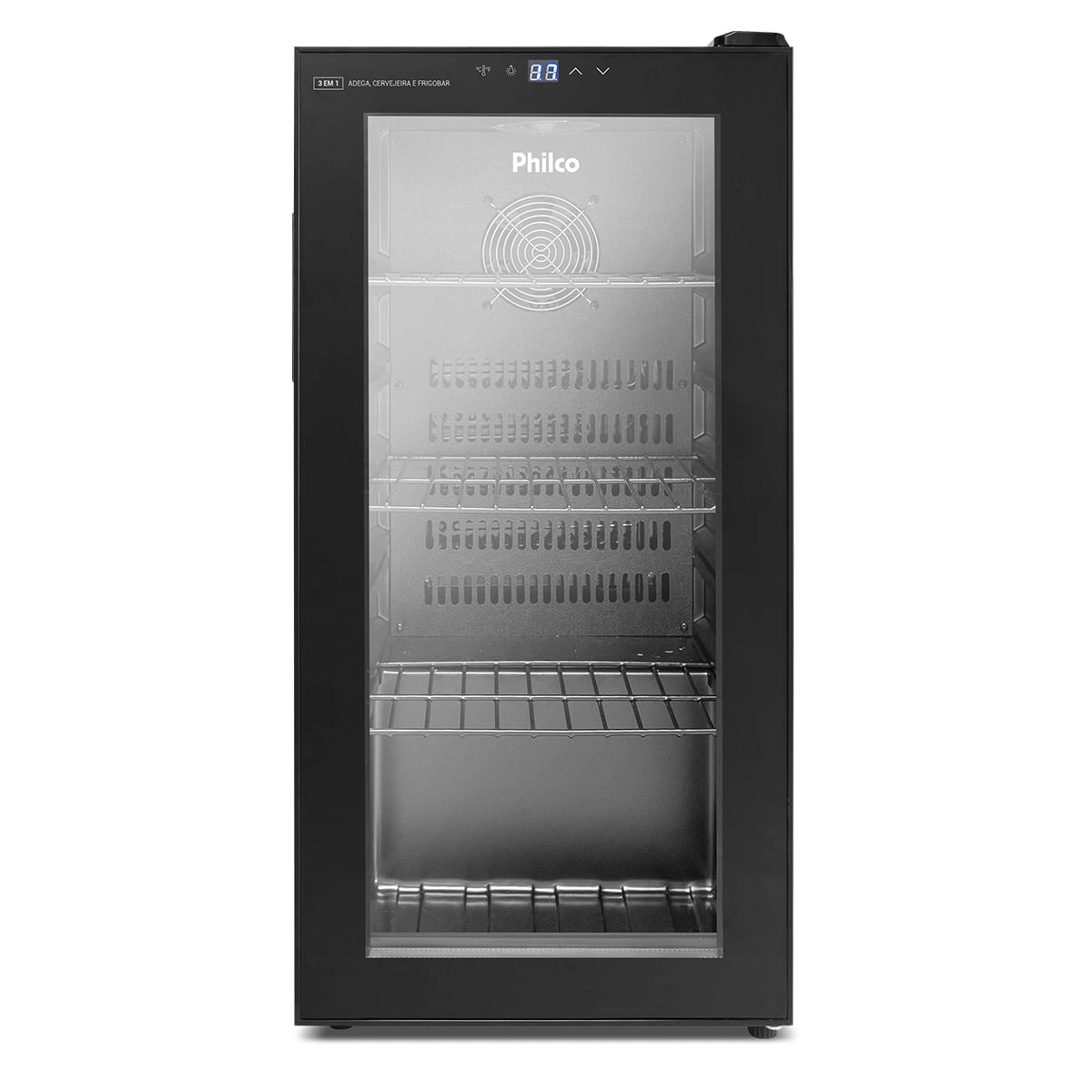 Cervejeira Philco 91L PCV142P Display Digital 3 em 1 220V