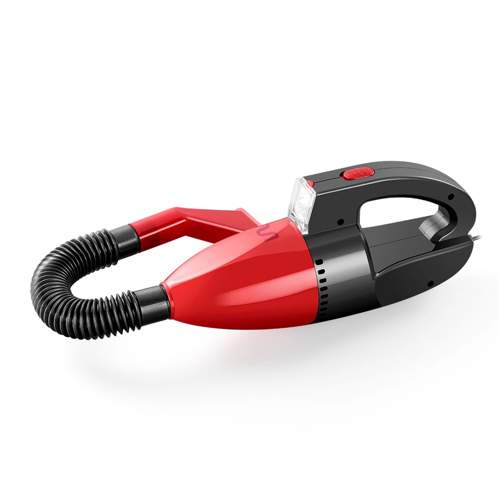 Aspirador de Pó Automotivo 1500pa 12v 60w Funcao Solido e Liquido Com Mangueira Vermelho Multilaser - AU607 AU607