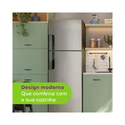 Geladeira Consul Frost Free Duplex CRM44AKBNA 386L Inox 220V