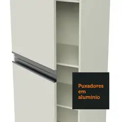 Paneleiro Madesa Smart 2 Portas Branco Cor:Branco