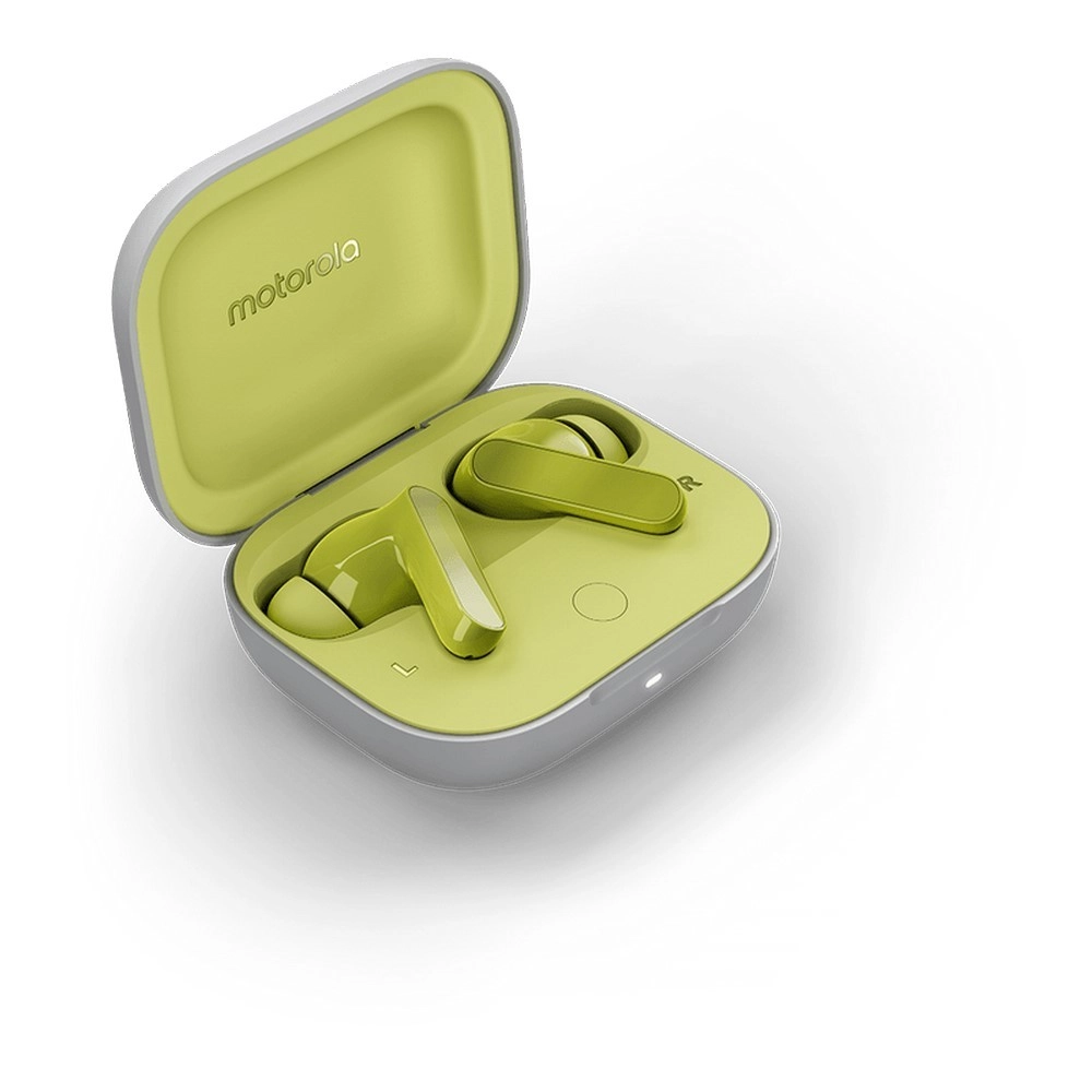 Fone de Ouvido Motorola Moto Buds Bluetooth Com Isolamento de Ruido Green