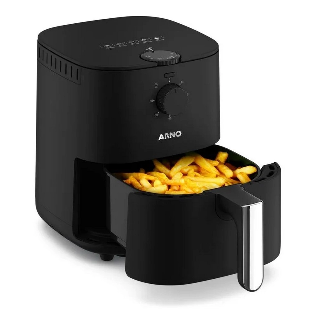 Fritadeira Eletrica Arno Air Fryer Essential AFE3 3,5L 1430W EY1308B2 Preta 220V