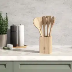 Conjunto de Utensílios de Bambu de 06 Peças - Electrolux