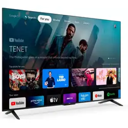 TV LED Smart 50" TCL P635  Google TV Ultra HD 4K HDR Android 3HDMI 1USB Preto Bivolt