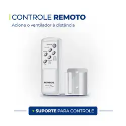 Ventilador de Teto Mondial Maxi Air Control VTE-02 VENTILADOR DE TETO-220V-BRANCO