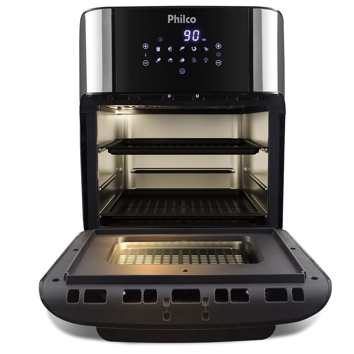 Fritadeira Air Fryer Oven Philco PFR2200 4 em 1 12L 1800W 220V