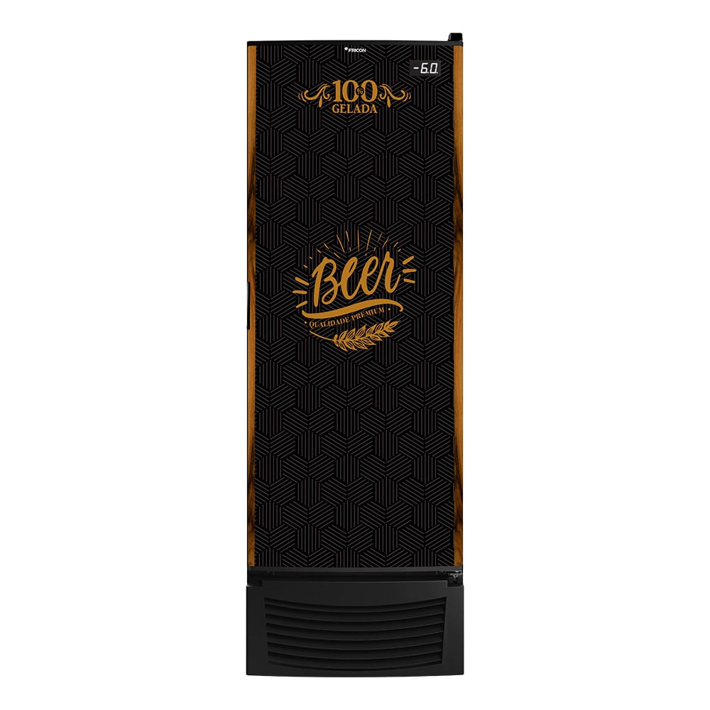 Cervejeira Porta Cega 433 Litros Fricon VCFC433C Preto 220V