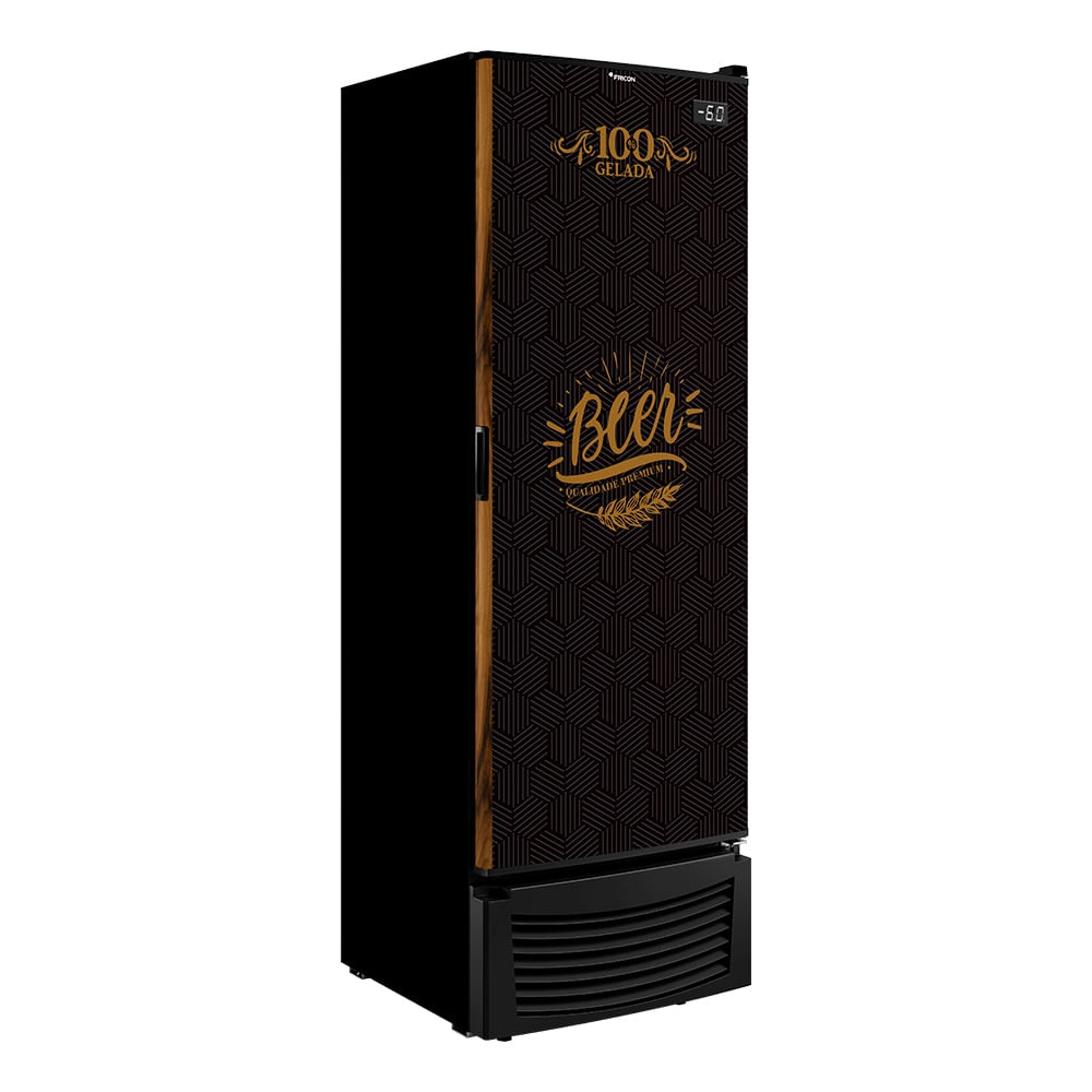 Cervejeira Porta Cega 433 Litros Fricon VCFC433C Preto 220V