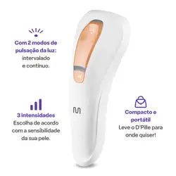 Depilador Por Luz Pulsada IPL - D'Pille - Multilaser - HC212 HC212