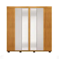 Guarda Roupa 6 Portas 4 Gav 2.35M London MDF 15/15 C/Esp C/Pe Ype/Bali A240XL235XP56 Dj