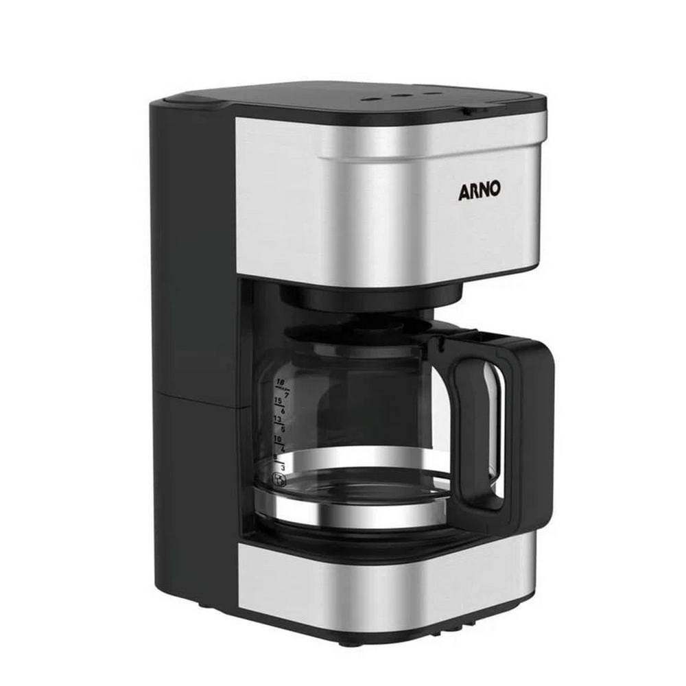 Cafeteira Elétrica Arno Preferita CFPF CM225DB2 18 Xicaras Preta/Inox 220V