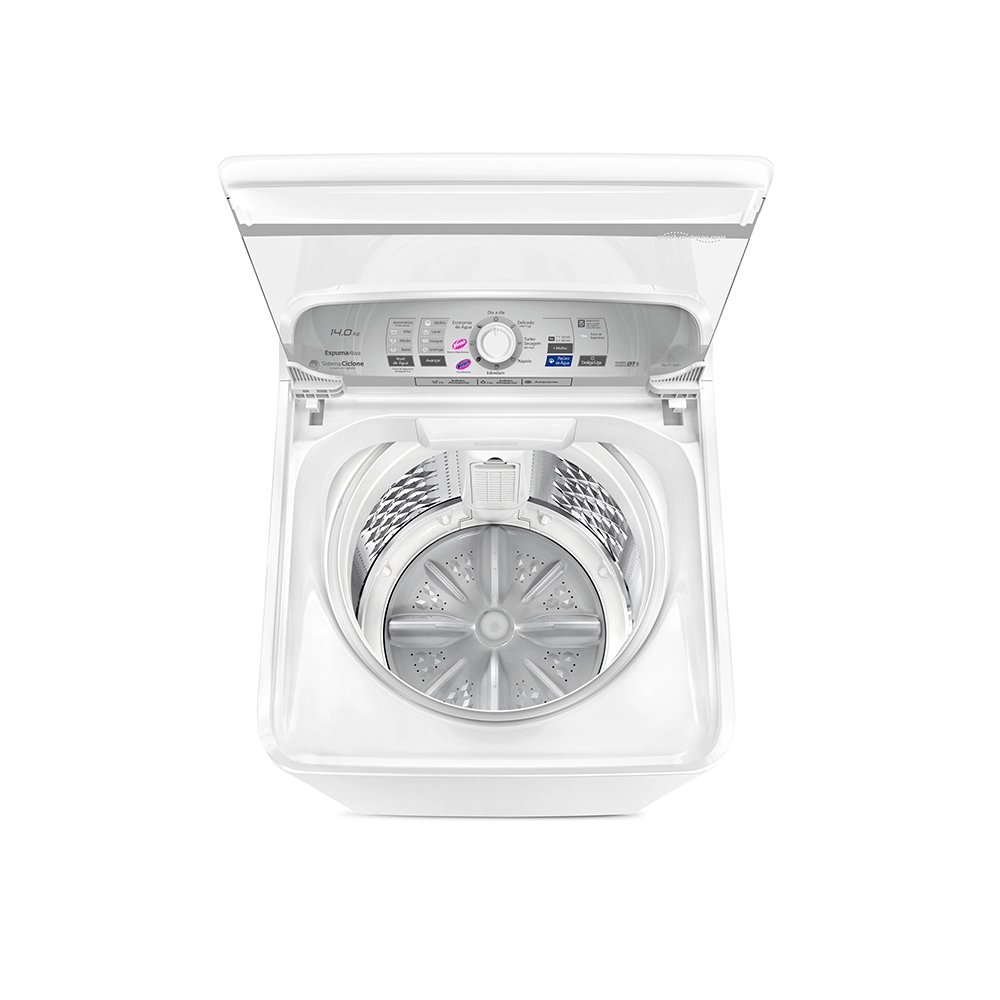 Máquina de Lavar Panasonic função Vanish Branco mais Branco 14kg Branca - NA-F140B1W 220v