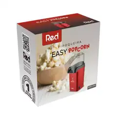 Pipoqueira Elétrica Red Easy Popcorn PQ100 1200W Vermelha 220V