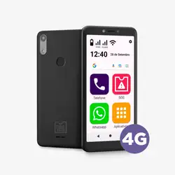 Celular Obasmart Conecta 4G Preto Obabox - OB026OUT [Reembalado] OB026OUT