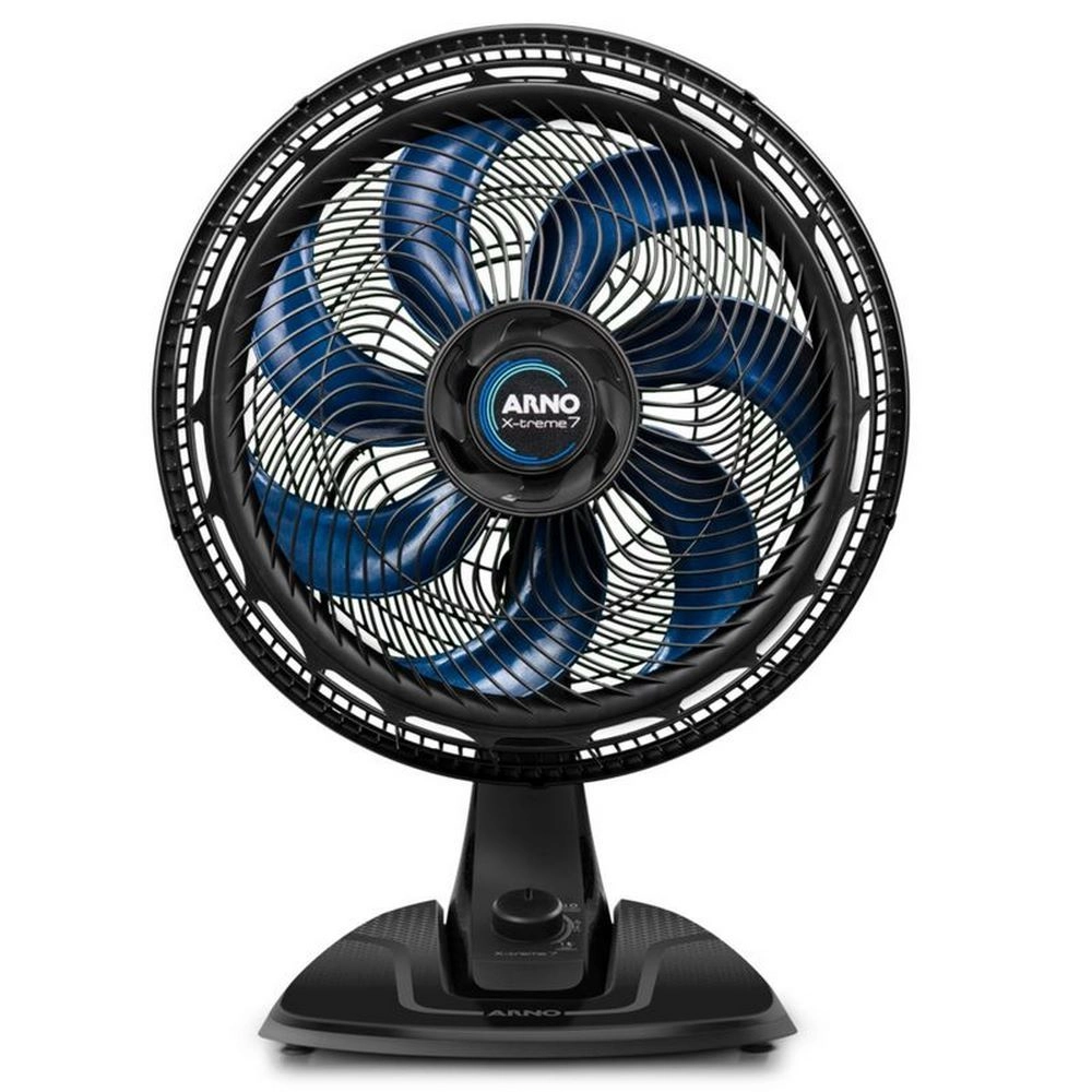 Ventilador de Mesa Arno 40CM X-treme 7 VE70 VE3700B4 7 Pas 150W Preto 220V