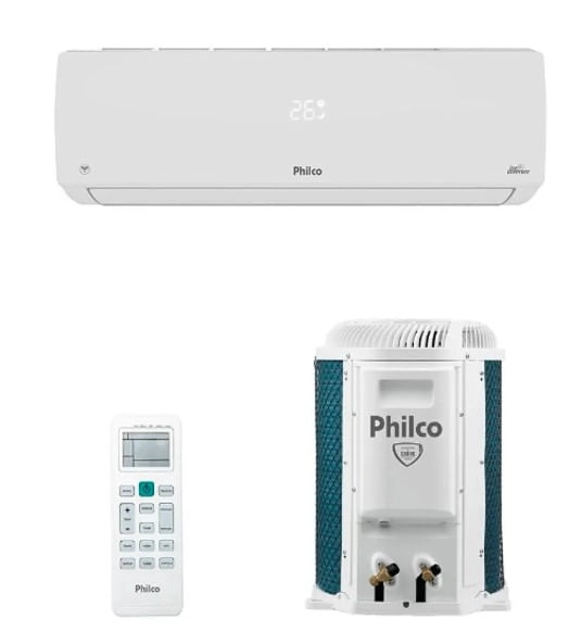 Ar Condicionado Split Hi Wall Philco Eco Inverter 18.000 Btus Frio 220V R-32