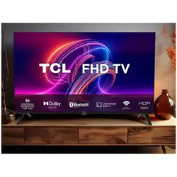 TV LED Smart 32" TCL 32S5400A Full HD Android TV 2 HDMI 1 USB Bluetooth Preta Bivolt