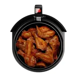 Fritadeira Eletrica Electrolux Air Fryer EAF10 3,2L Efficient 1400W Preta 220V