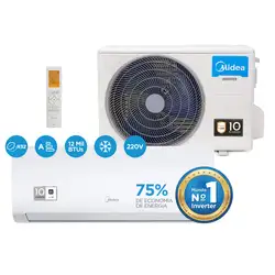 Ar condicionado Split Hi Wall Inverter Midea Xtreme Save Connect 9.000 Btus Frio 220v R-32